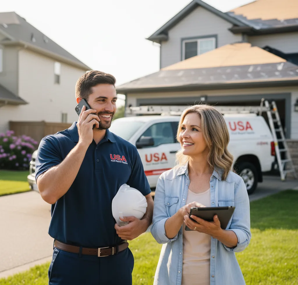 USA Roof Repair Experts customer support in Braidwood